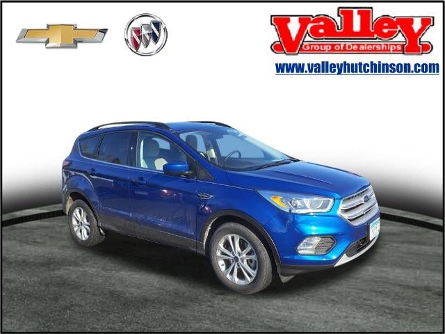 Used 2018 Ford Escape SEL with VIN 1FMCU9HD5JUB71376 for sale in Hutchinson, Minnesota